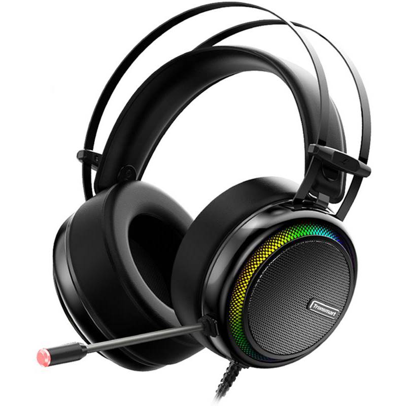 【新品同様】Tronsmart Glary Gamingステレオヘッドセット Tronsmart Glary Gaming Headset with 7.1 Virtual Sound Black - Buy