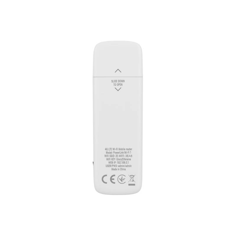 Wi-Fi роутер 2E PowerLink (MiFi-1 2024) LTE Wi-Fi4 1xUSB 1xCRC9